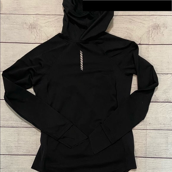 Under Armour Cold Gear Running Hoodie with Adjustable Hood Gater XS Pockets - Picture 8 of 12